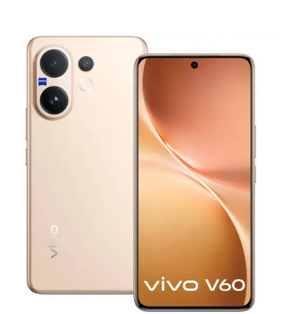 Vivo V60 5G 12GB RAM  256GB Storage Auspicious Gold