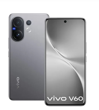 Vivo V60 5G 12GB RAM  256GB Storage Mist Gray