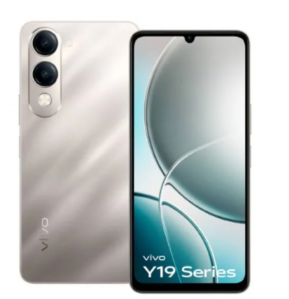 Image of Vivo Y19 5G (4GB RAM, 128GB Storage) Titanium Silver