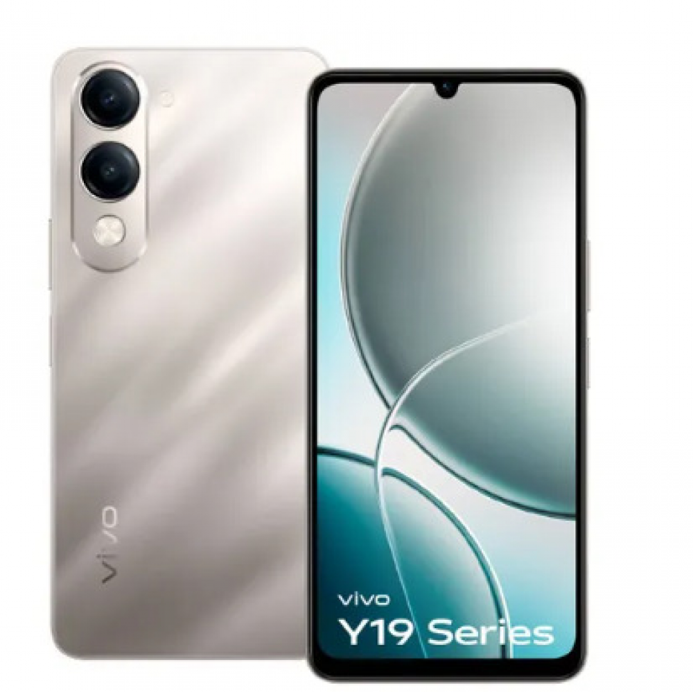 Image of Vivo Y19 5G (4GB RAM, 64GB Storage) Titanium Silver