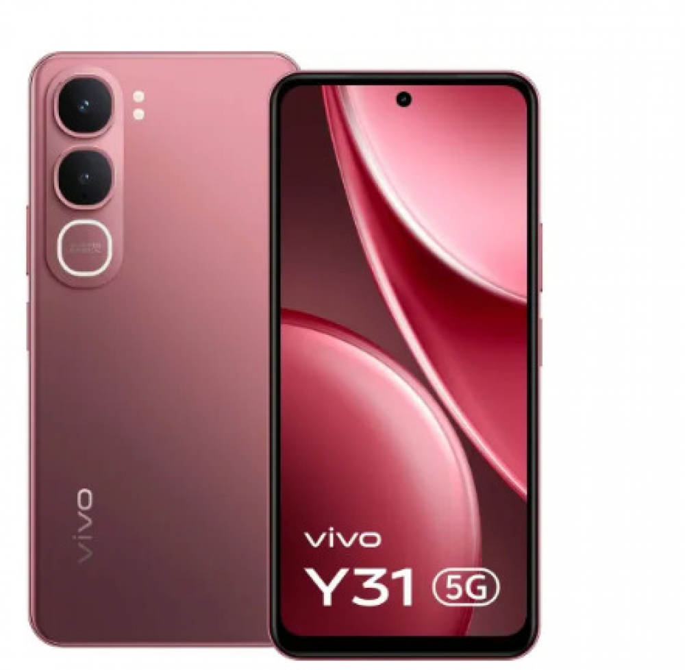 Image of vivo Y31 5G (4GB RAM/128GB Storage) Rose Red