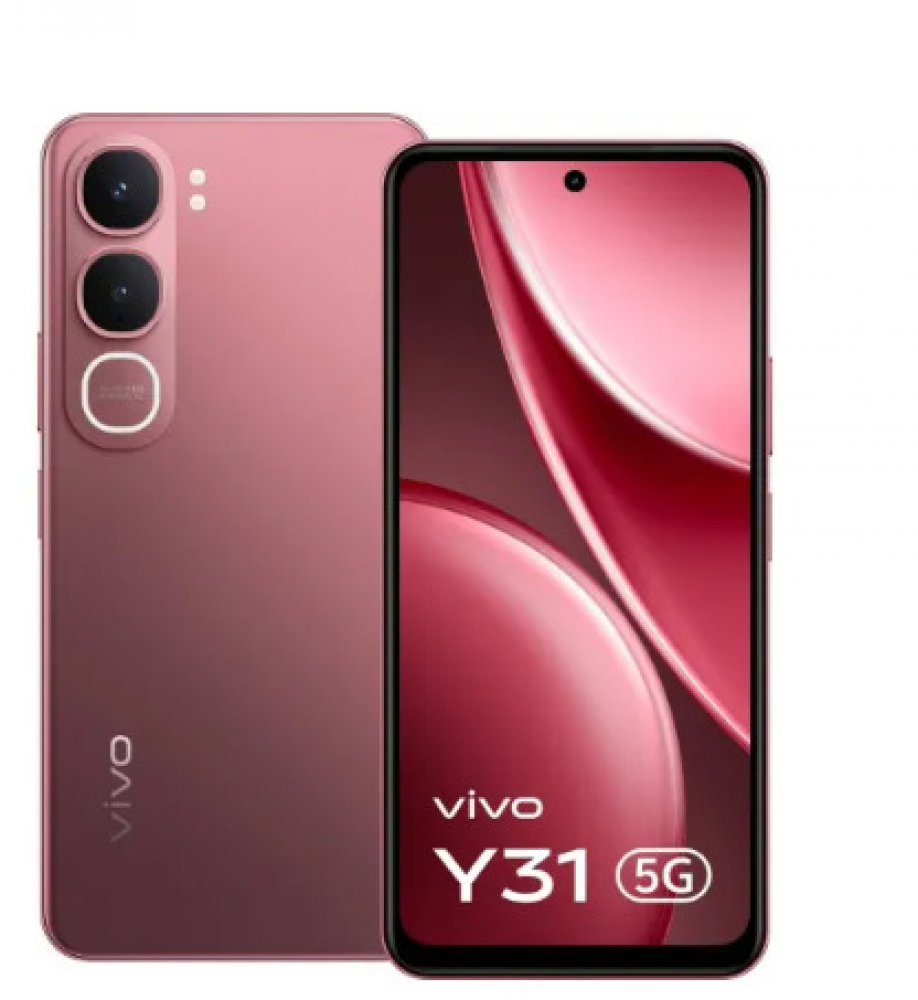 Image of vivo Y31 5G (6GB RAM/128GB Storage) Rose Red