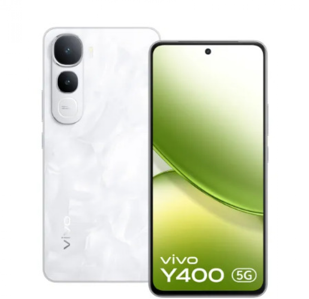 Image of vivo Y400 5G (8GB RAM / 128GB Storage) Glam White