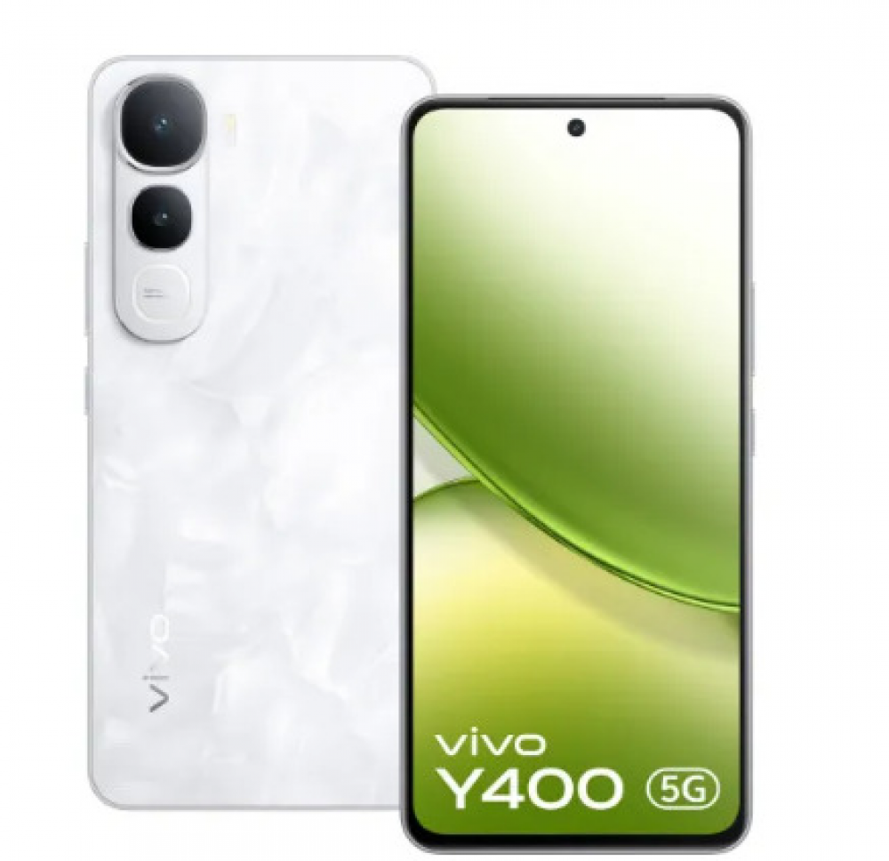 Image of vivo Y400 5G (8GB RAM / 256GB Storage) Glam White