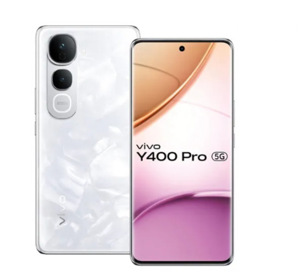 Image of Vivo Y400 Pro 5G (8GB RAM, 128GB Storage) Freestyle White