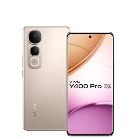 Vivo Y400 Pro 5G 8GB RAM 256GB Storage Fest Gold