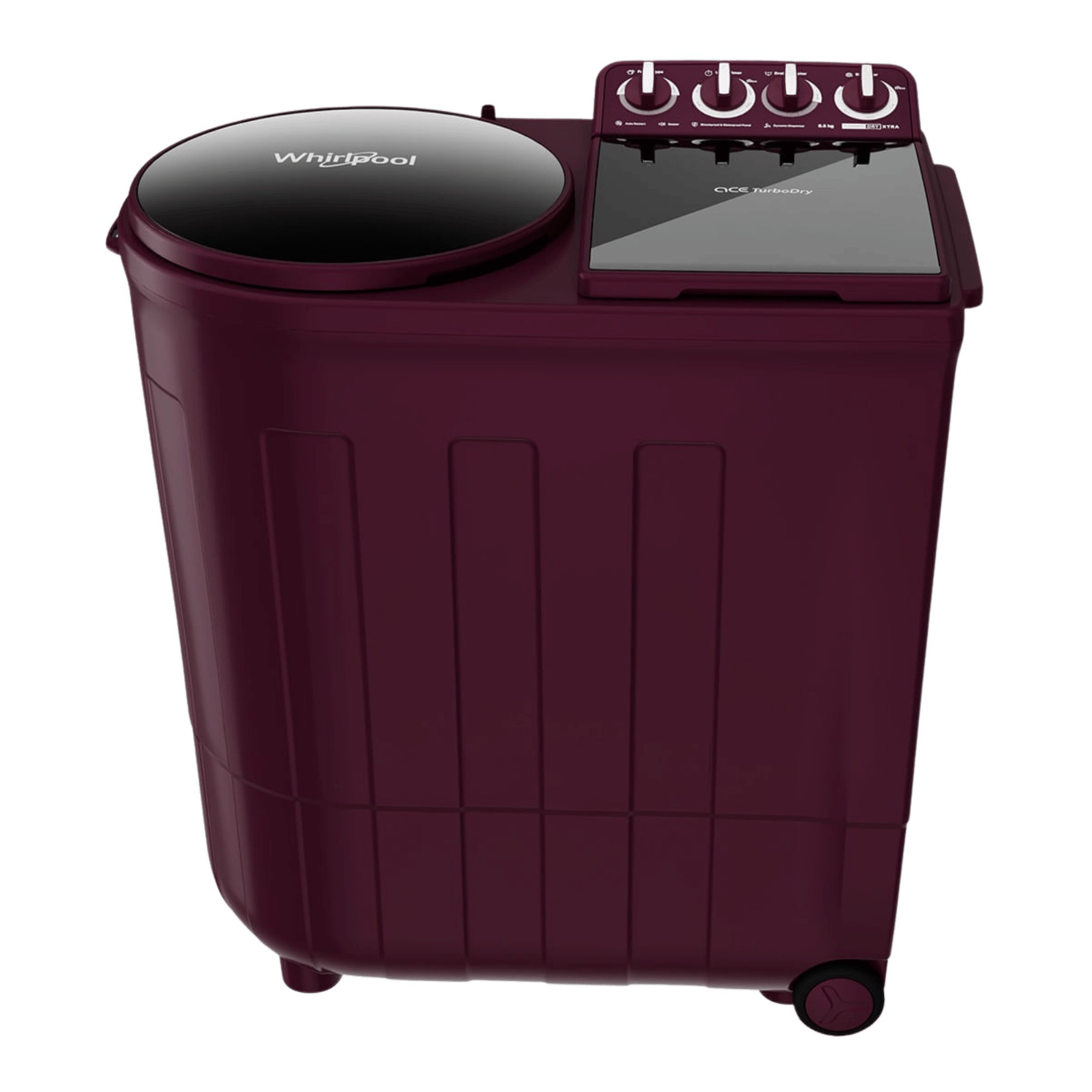Whirlpool Semi Automatic Washing Machine 85 Kg 5 Star ACE 85 TRB DRY XTRAA 30351 Wine Dazzle
