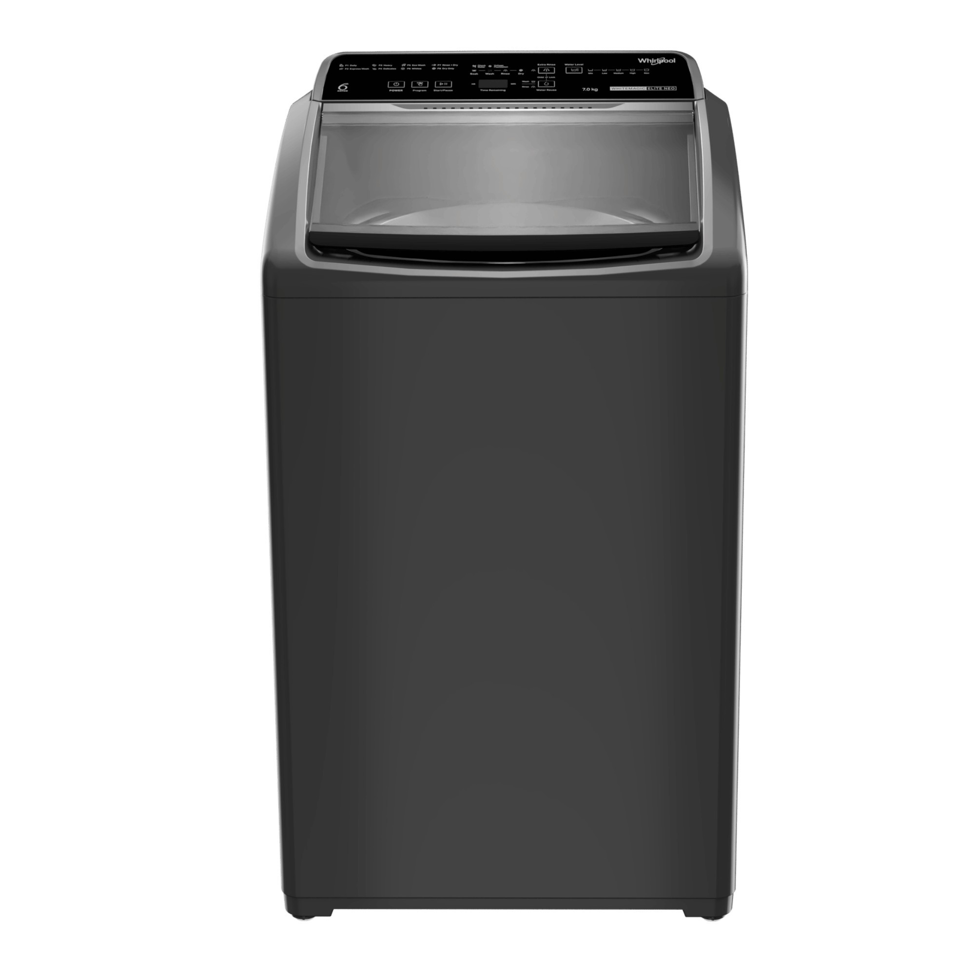 Whirlpool Top Load Automatic Washing Machine 70 Kg 5 Star Whitemagic Elite 7031683 Grey 10YrMW