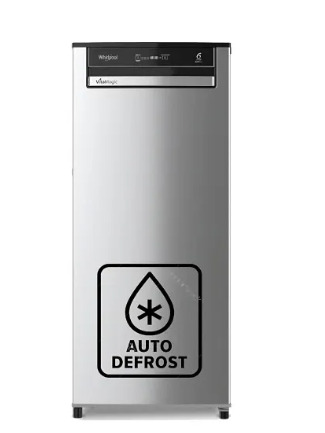 Whirlpool Vitamagic Pro 192 Litres 3 Star Direct Cool Single Door Refrigerator with Auto Defrost Technology 215VMPROPRM3SASZ Alpha Steel