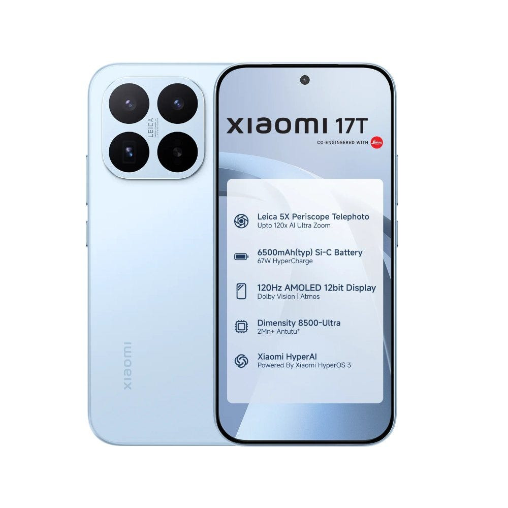 Xiaomi 17T 5G Blue 12GB RAM 256GB