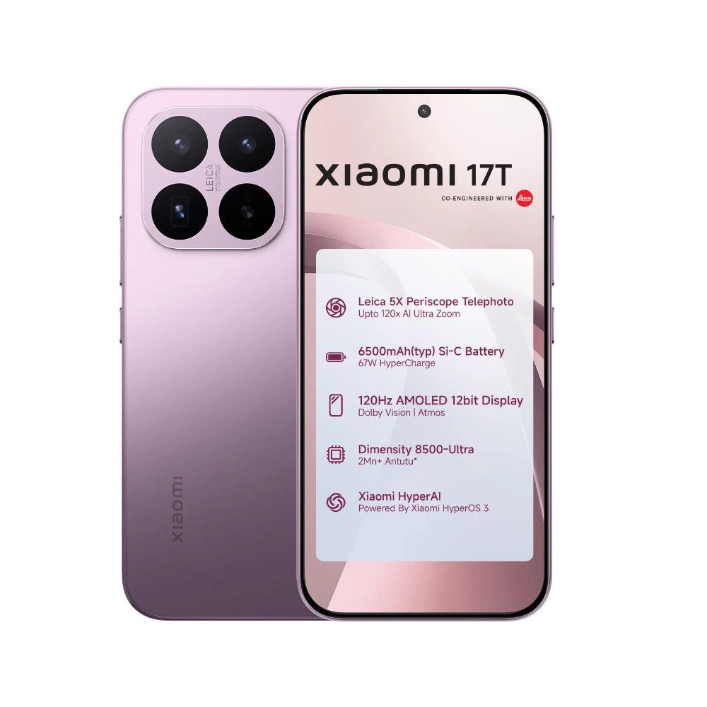 Xiaomi 17T 5G Violet 12GB RAM 512GB
