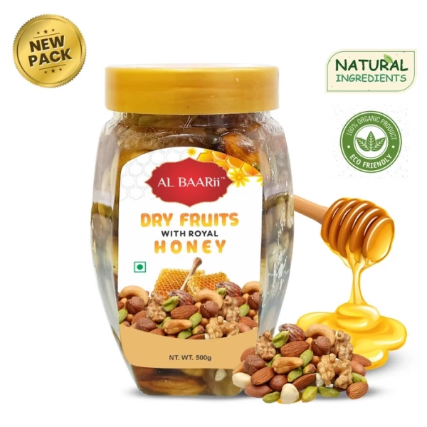 Image of AL BAARii DRY FRUITS WITH ROYAL HONEY