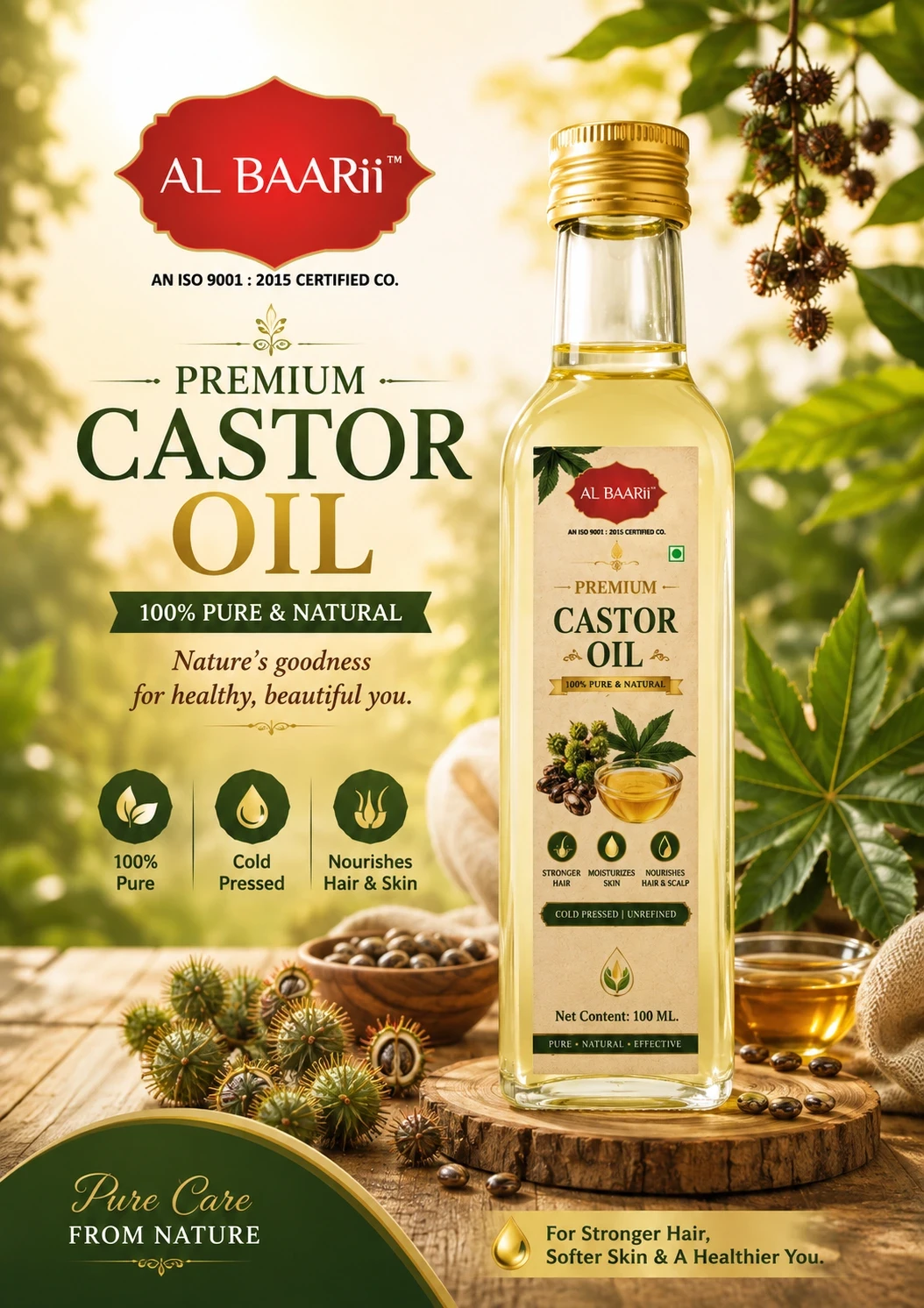 AL BAARii PREMIUM CASTOR OIL