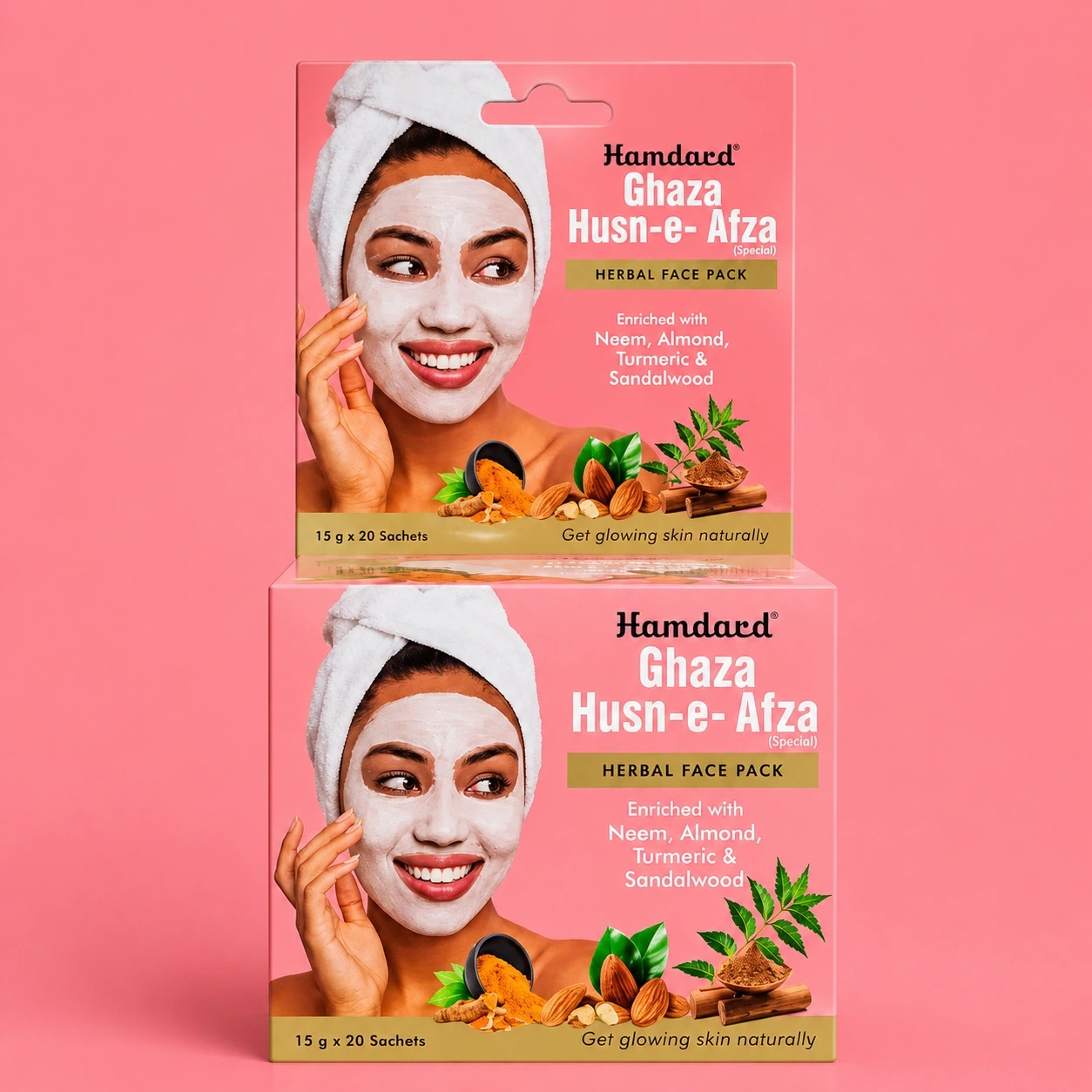HAMDARD GHAZA HUSN-E-AFZA (PACK OF 20 SACHETS)