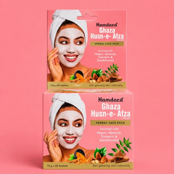 Image of HAMDARD GHAZA HUSN-E-AFZA (PACK OF 20 SACHETS)