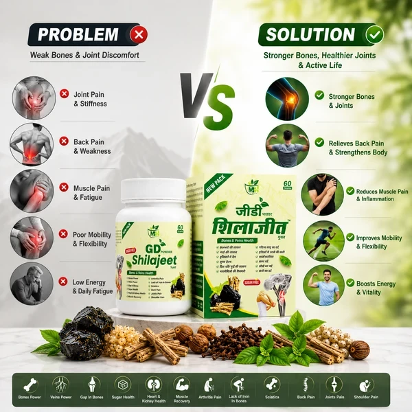 GD SHILAJEET YUKT POWDER
