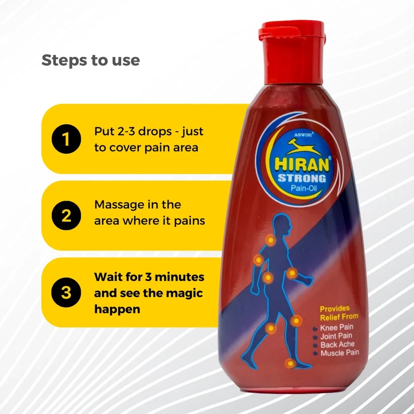 Hiran Pain Relief Oil