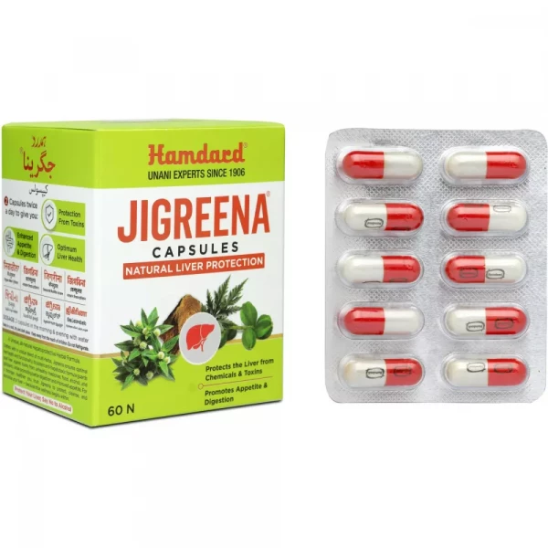Image of HAMDARD JIGREENA CAPSULES