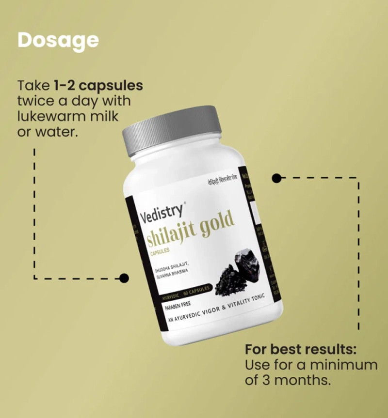 Vedistry Shilajit Gold Capsules