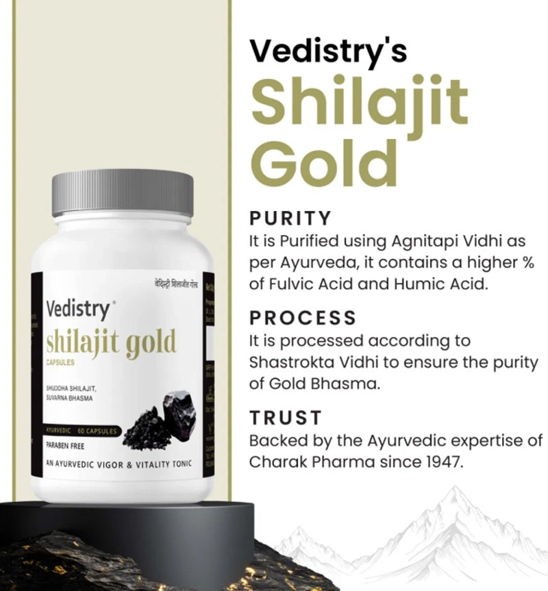 Vedistry Shilajit Gold Capsules