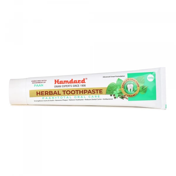 Image of HAMDARD TOOTHPASTE (PAAN+TOTAL ORAL CARE) PACK OF 3