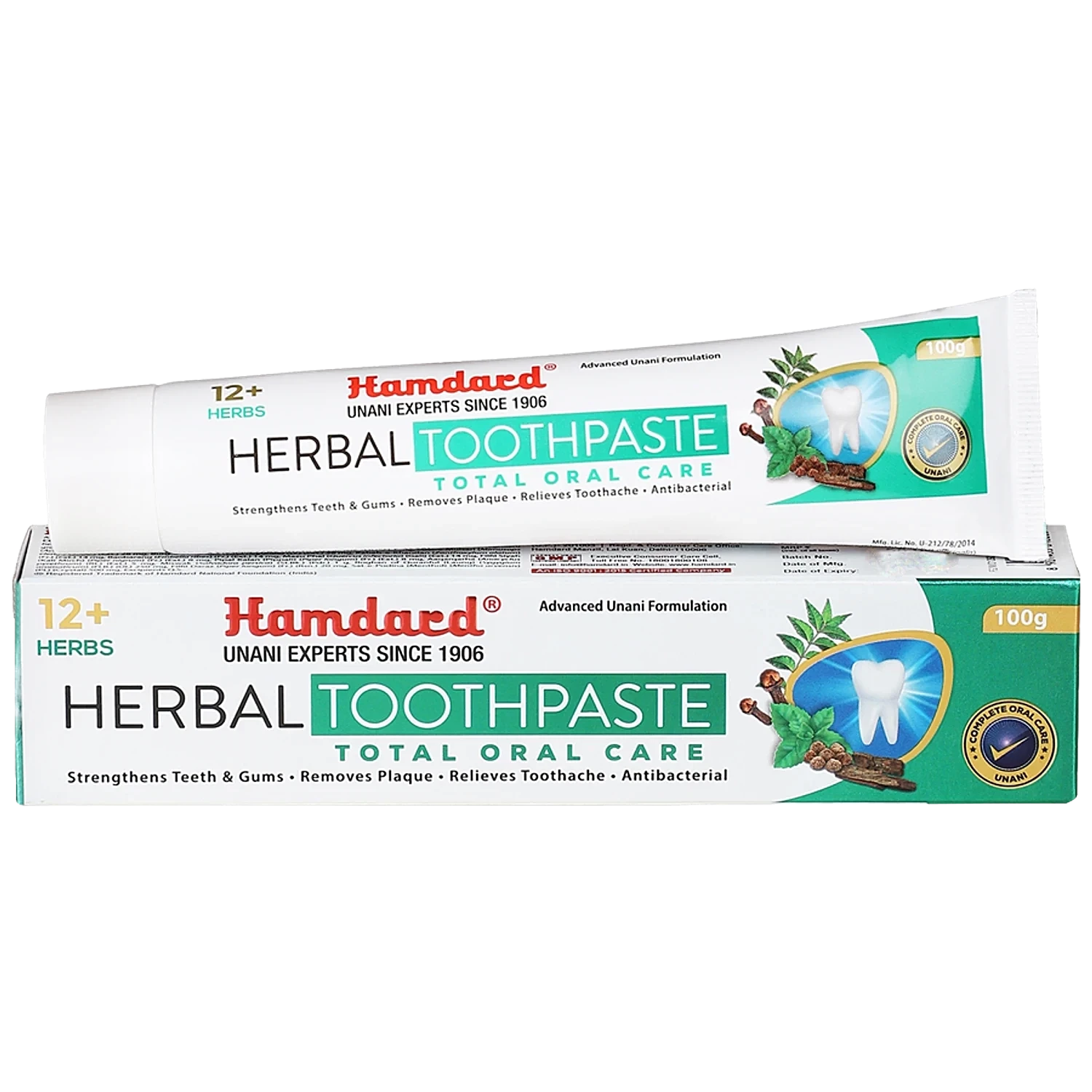 HAMDARD TOOTHPASTE (TOTAL ORAL CARE) PACK OF 3