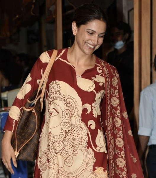 Pure cotton kalamkari kurta set