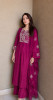 Pure cotton rose Kantha stitch kurta set