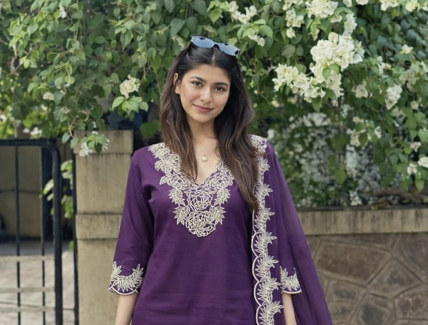 Pure cotton embroidered kurta set