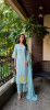 Pure cotton appliqué work kurta set