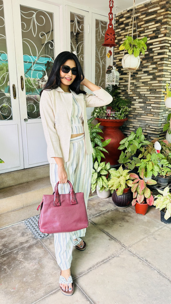 Image of Linen cotton  co-ord set