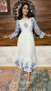 Pure kota cotton Dress with hand block print and separate inner