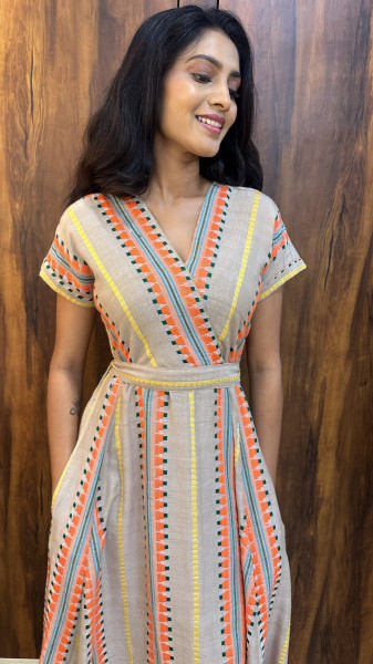 Pure cotton weaved Dress