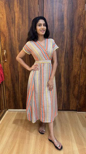 Pure cotton weaved Dress