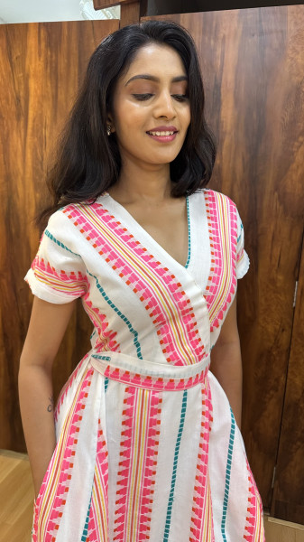 Pure cotton weaved Dress