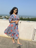Pure cotton block print Dress