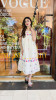 Mul Cotton Hand embroidered dress