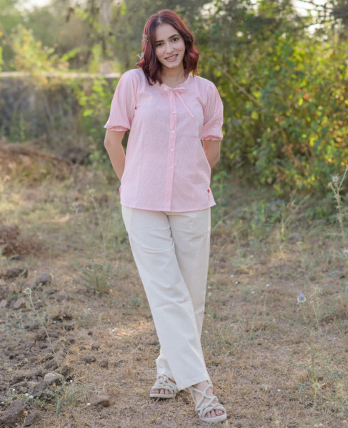Pure cotton gingham top