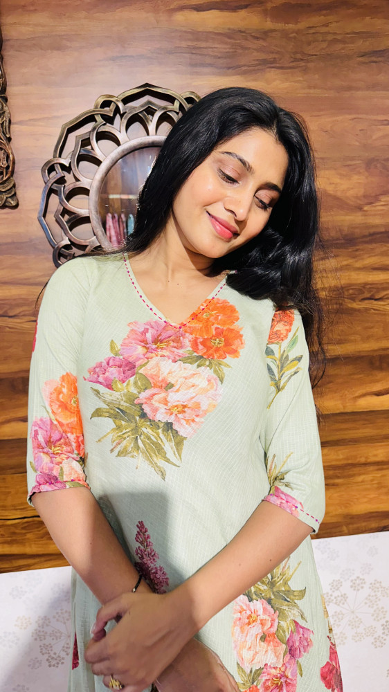 Image of Kota cotton Floral Dress