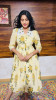 Block Print Cotton Dress with Peter Pan Embroidered collar