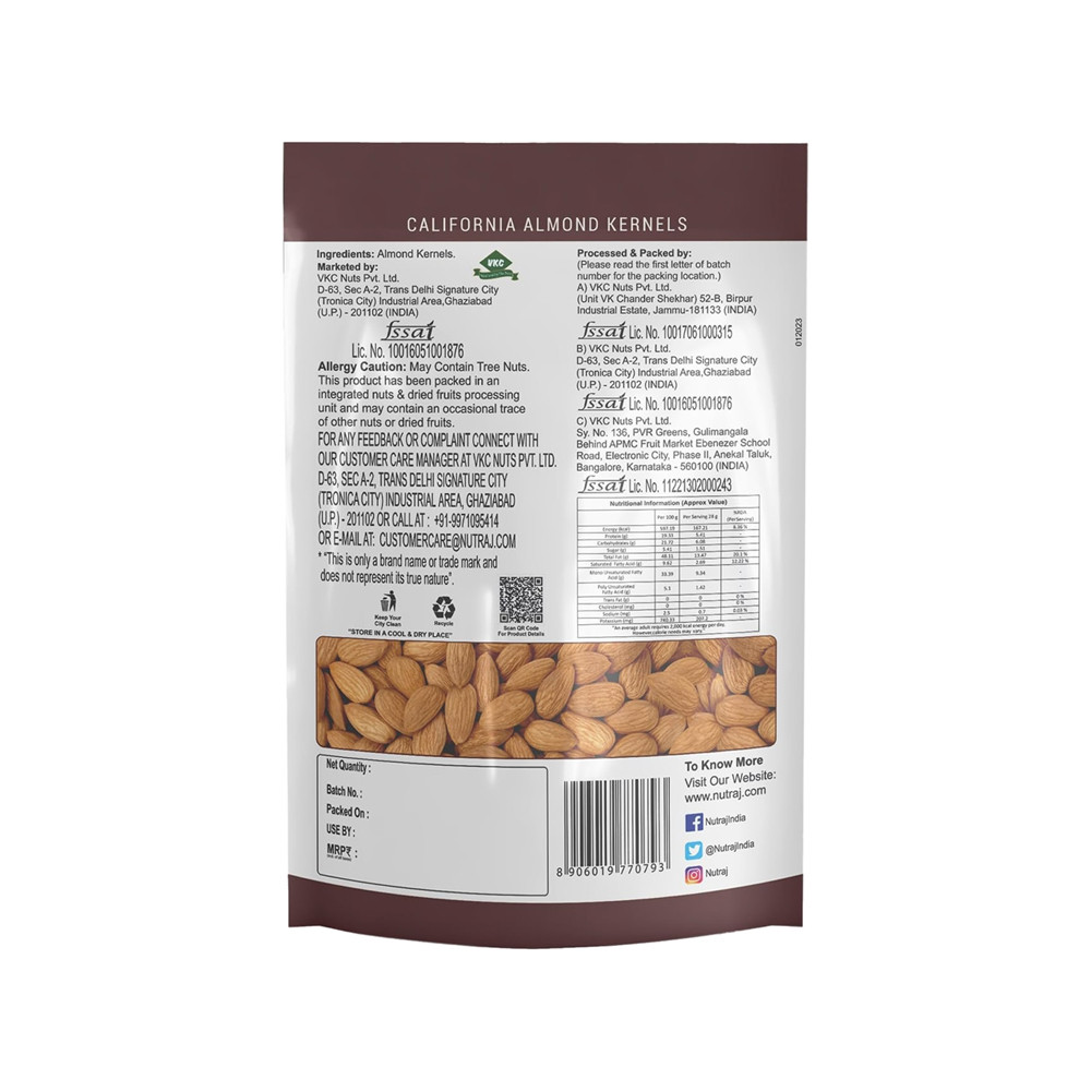 Nutraj Almonds (Badam)