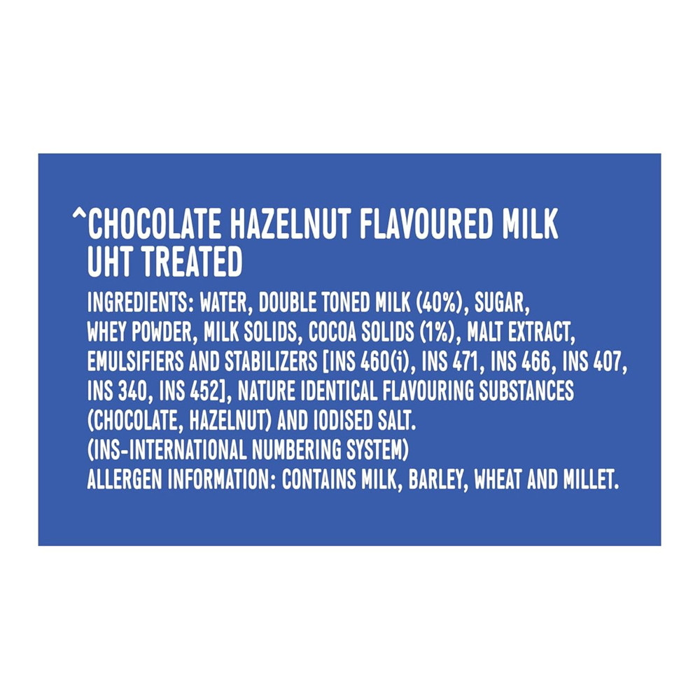 Smoodh Dairy Based Chocolate Hazelnut Flavoured Drink