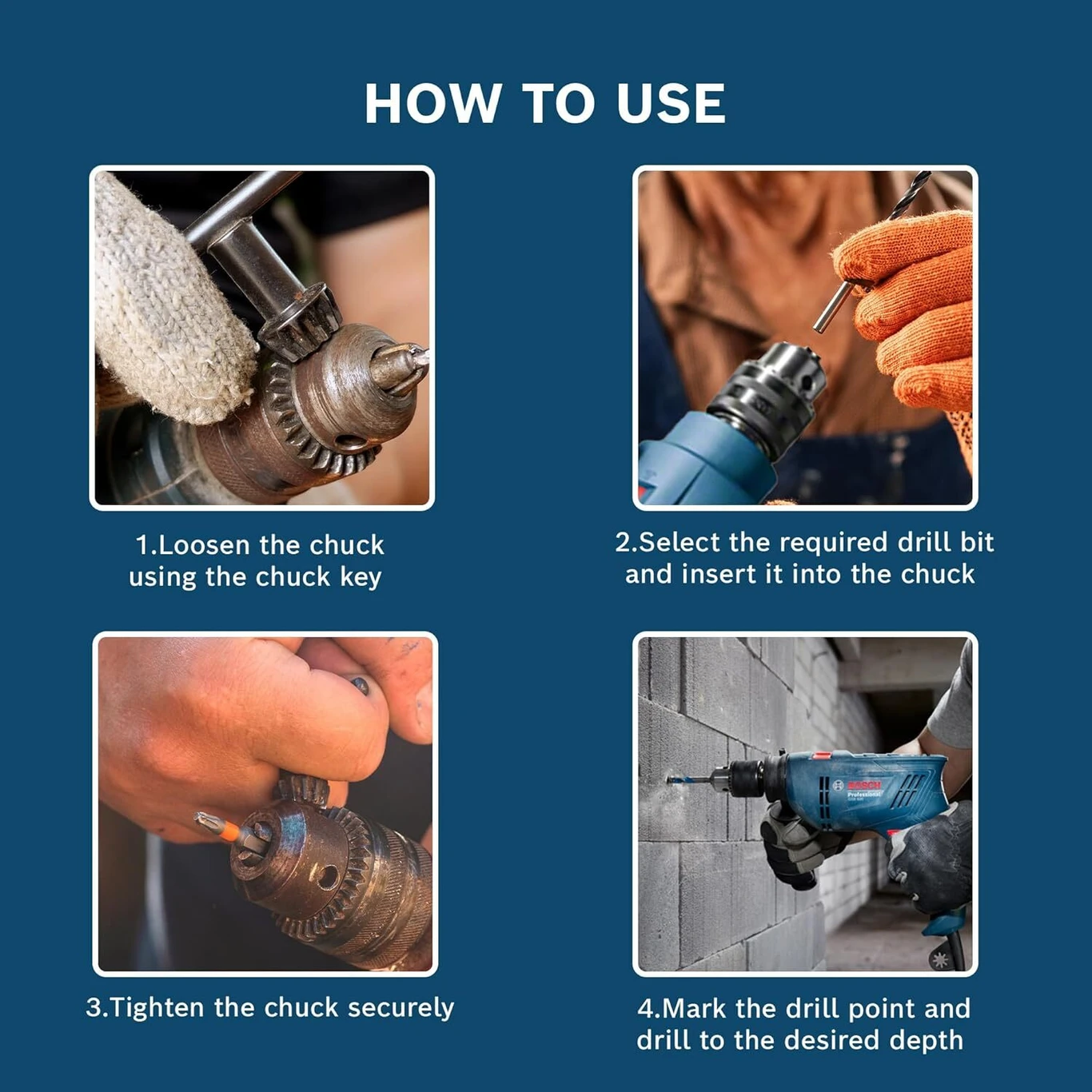 Bosch Drill Machine Kit