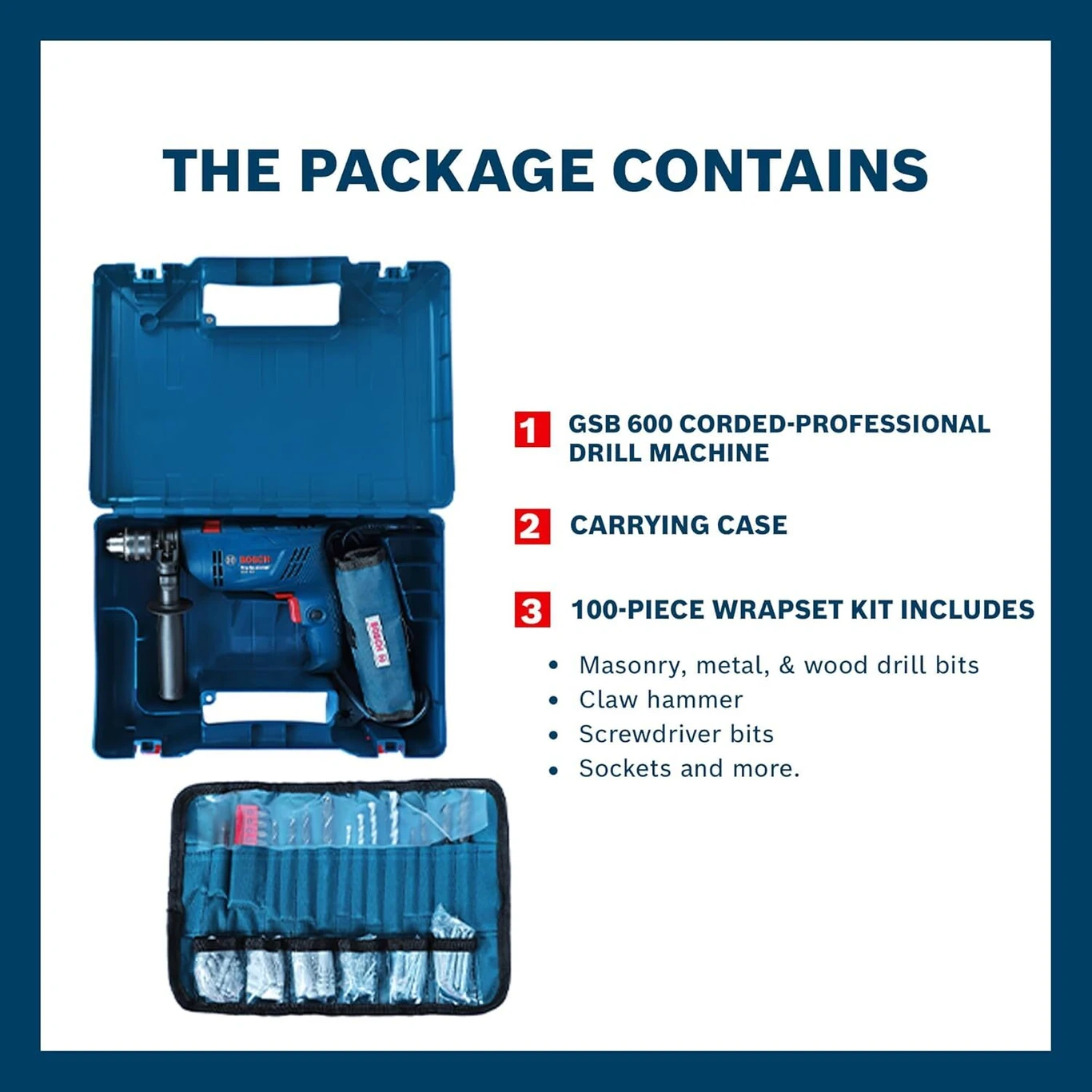 Bosch Drill Machine Kit