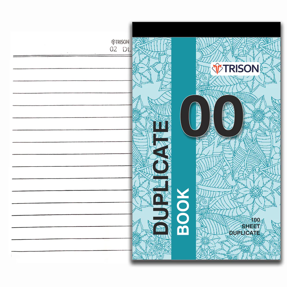 Duplicate Book Trison No00 112 100 Set