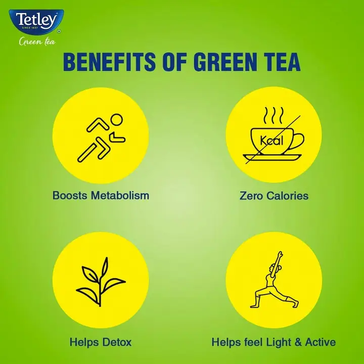 Tetley Green Tea 25 Pcs