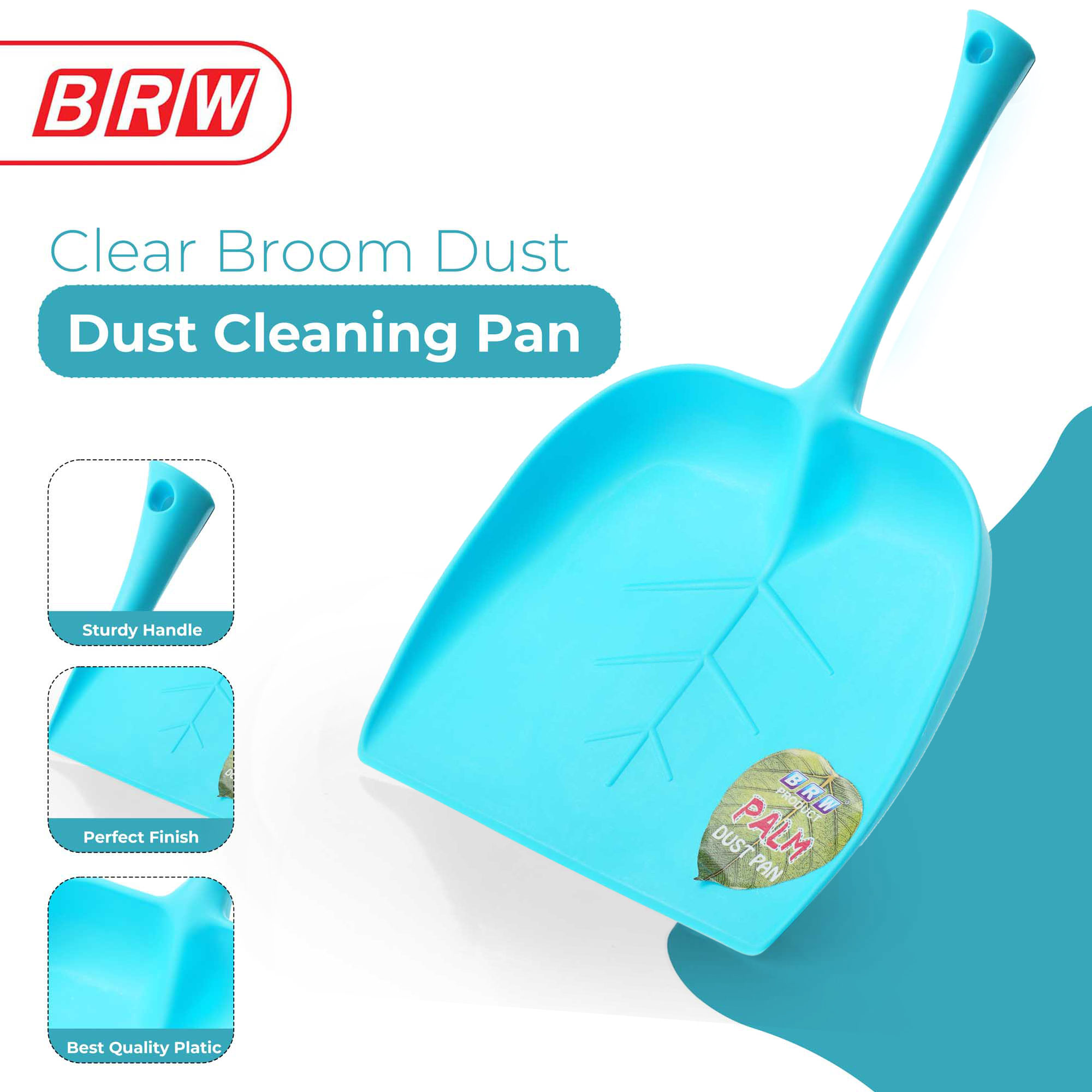 Dustpan Plastic Premium BRW