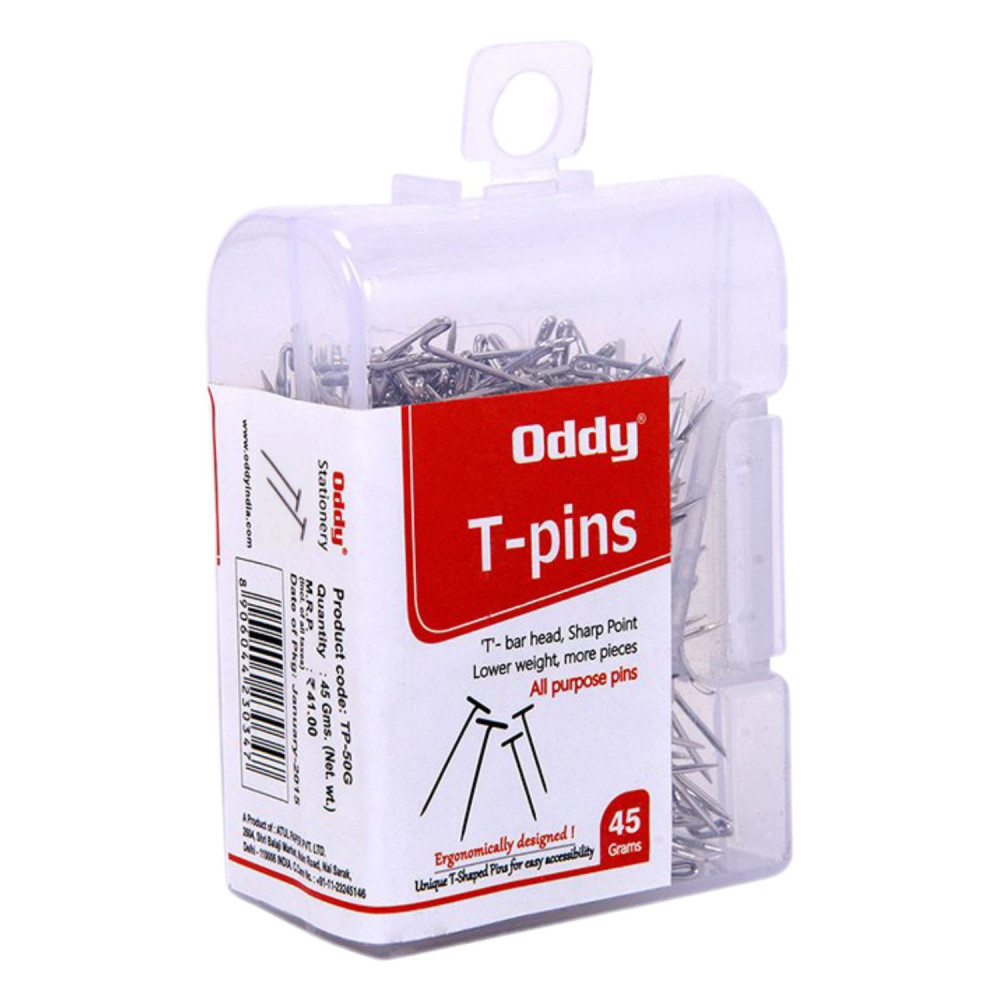 Image of T- Shaped Pins Oddy TP-50G 45 Gram