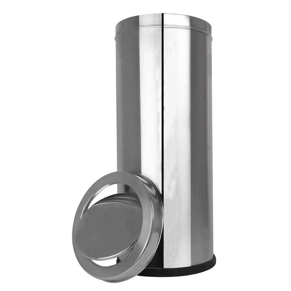 Stainless Steel Dustbin 14x28 Swing 60 Liter