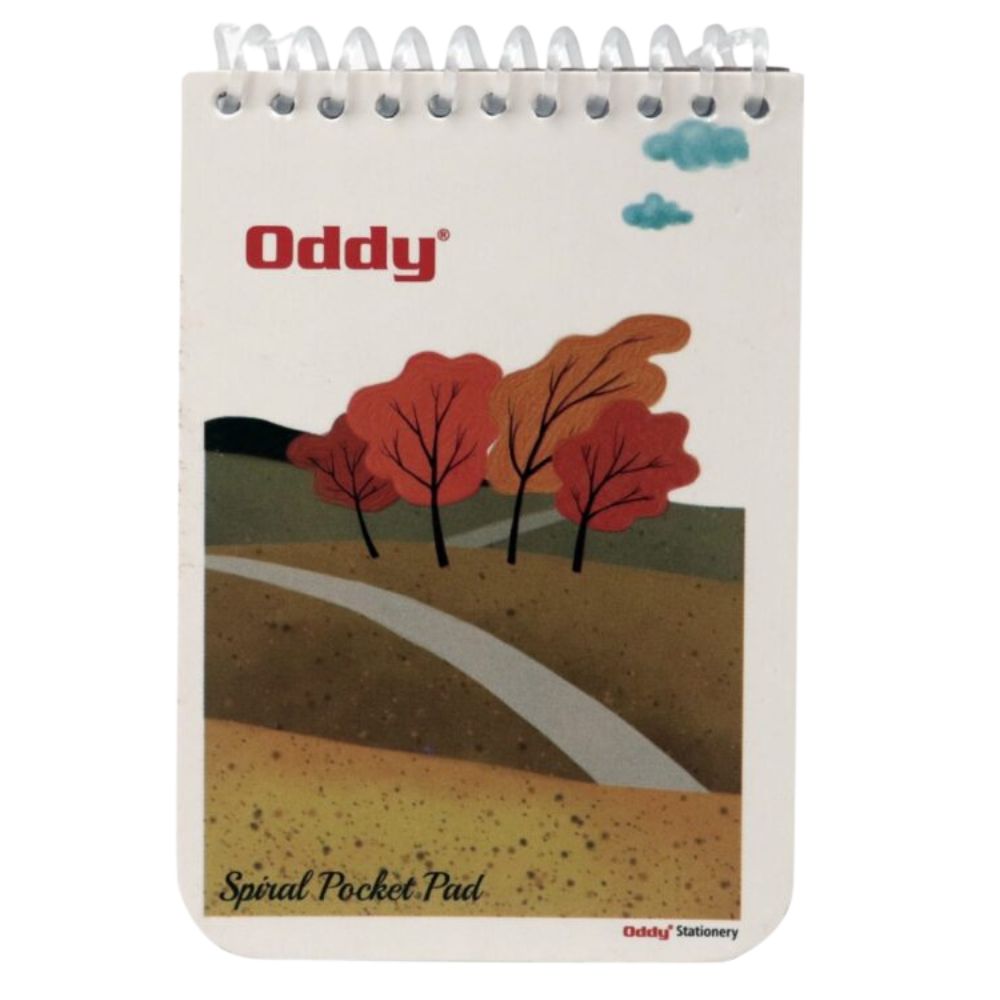 Spiral Pocket Notebook 40 pages 1067x742CM Oddy SPP 02